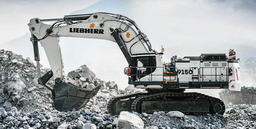 Mining excavator
