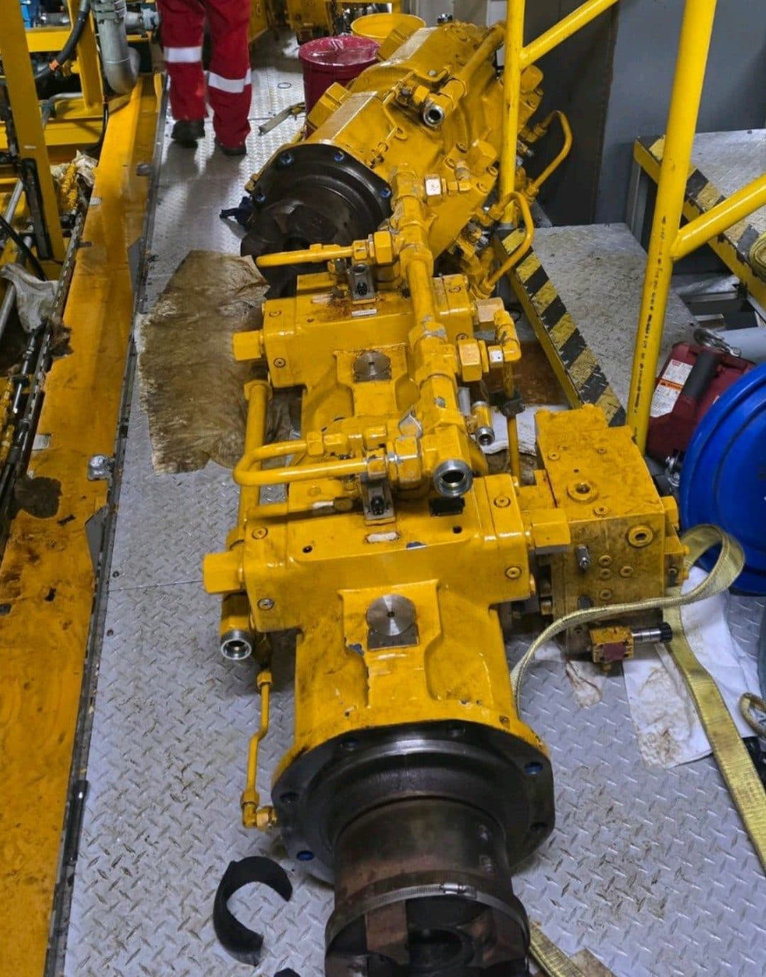 Winch drive service